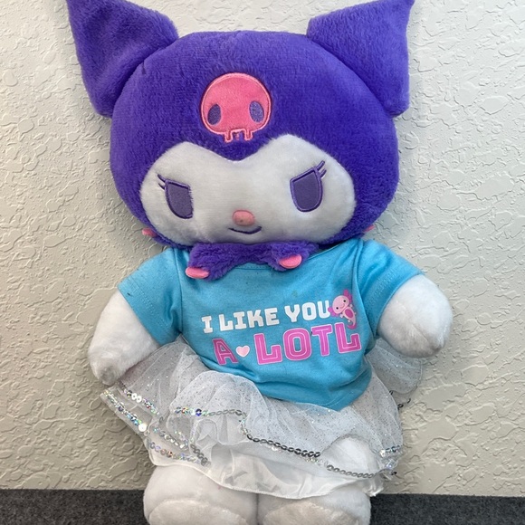 Build A Bear - Sanrio Kuromi Purple Stuffed Plush - Picture 3 of 8